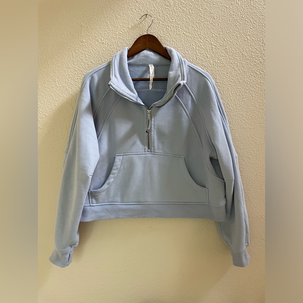 lululemon athletica Light Blue Pullover